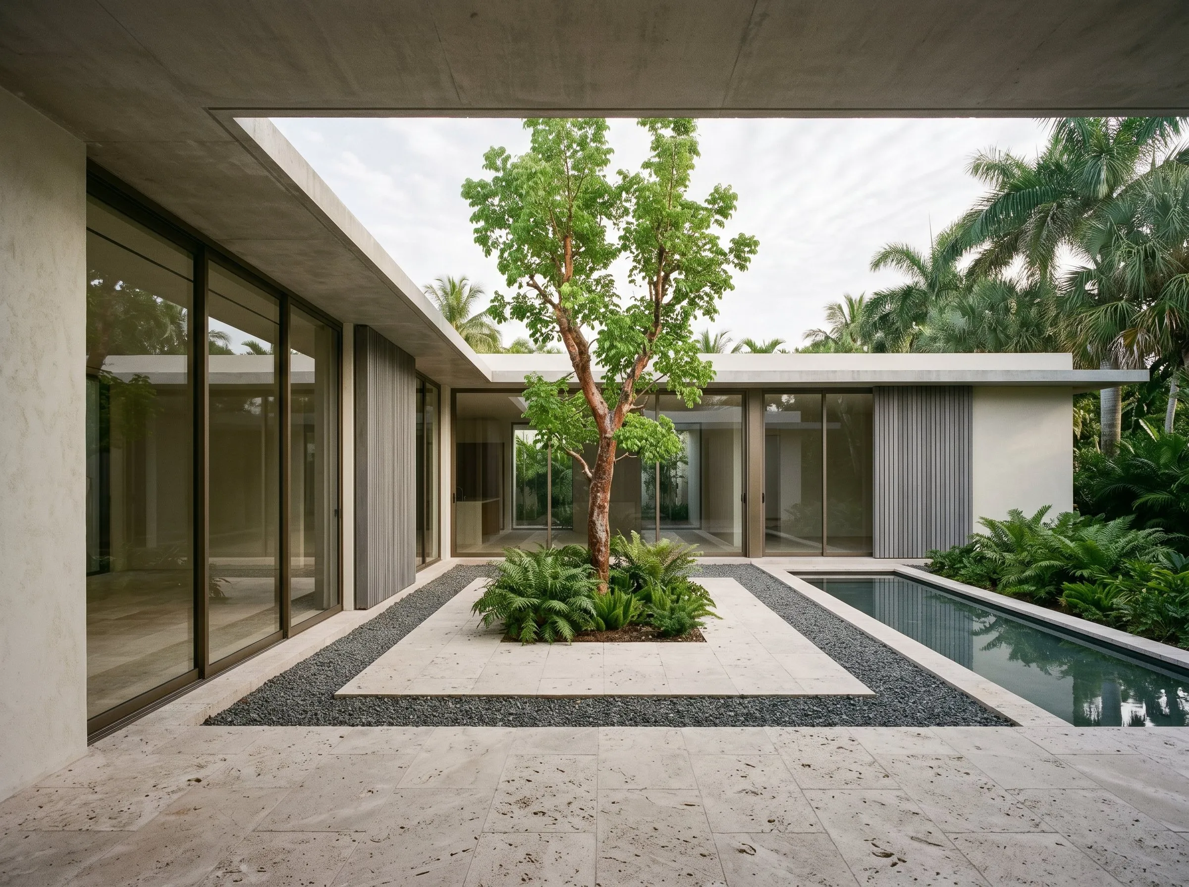 ST01 — Estudio de vivienda con patio, Coral Gables, Miami