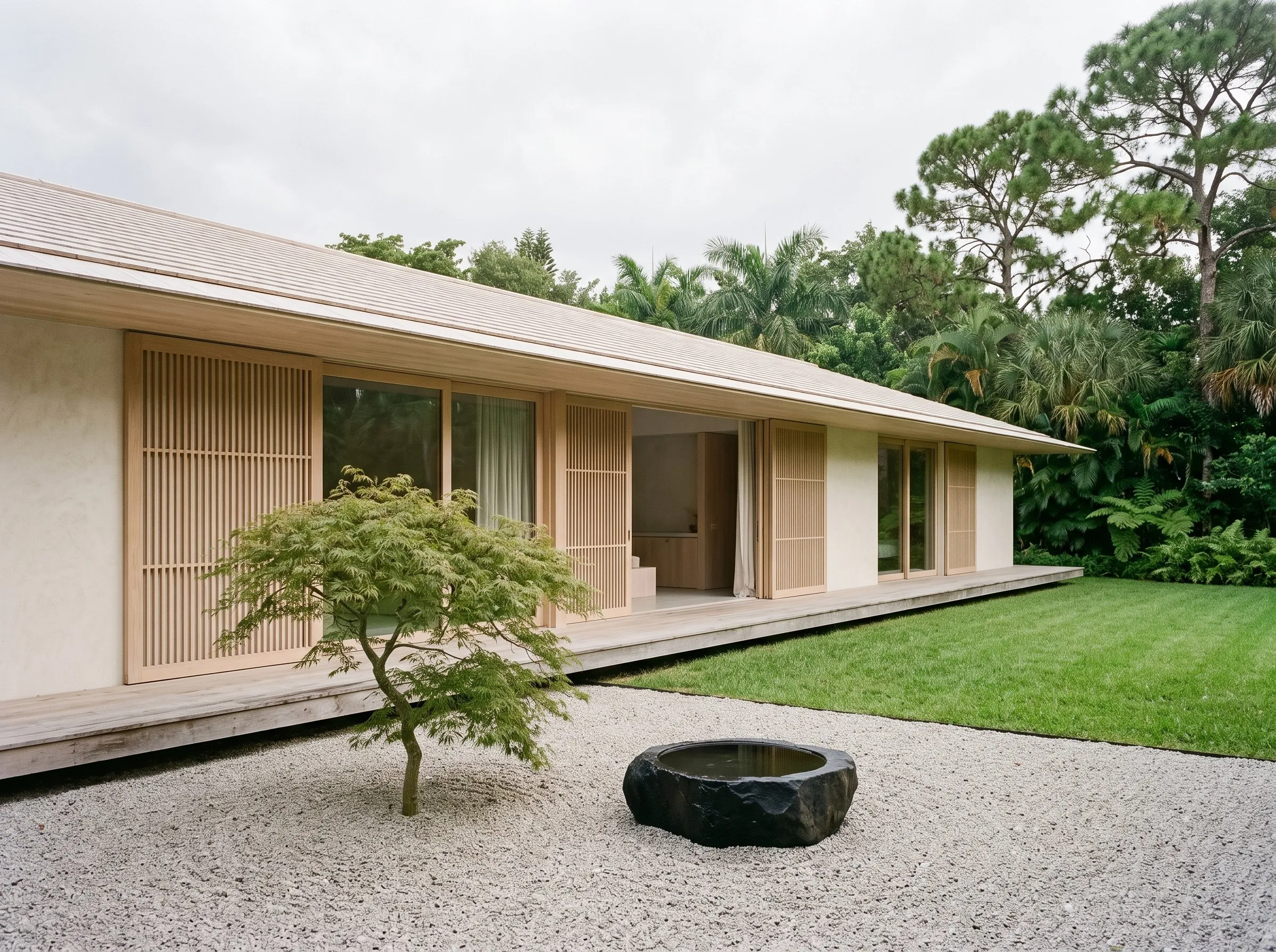 ST04 — Estudio de casa japandi, Pinecrest, Miami