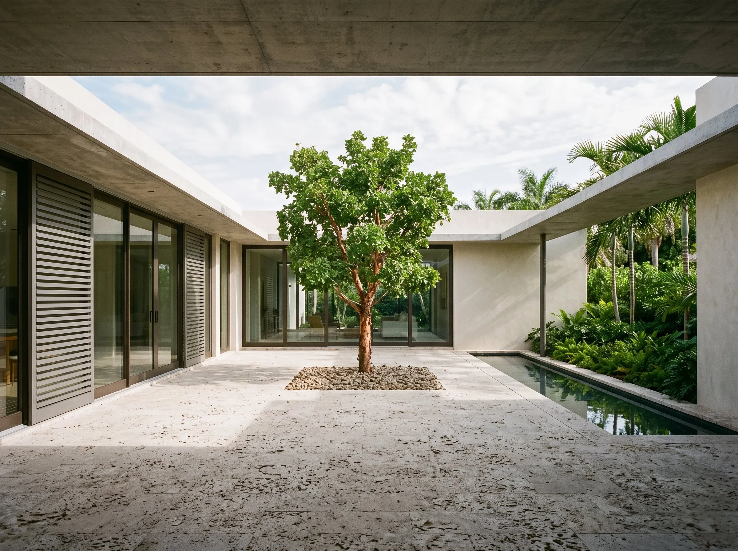 ST01 — Courtyard House Study